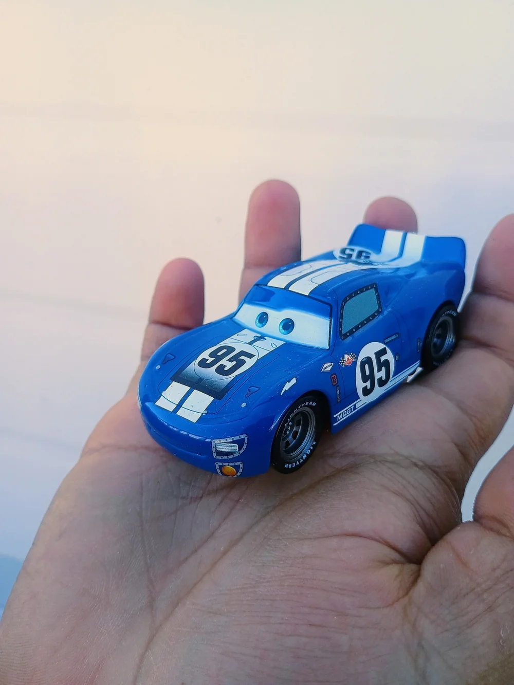 Disney Store Pixar Cars Bob Pauley MQGT Lightning McQueen Die Cast RARE
